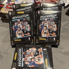 NBA Panini Revolution 2023-24 Basketball Holiday Tin Factory Sealed Lot of 5