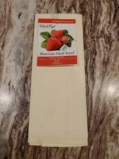 Charles Craft Showcase 15×25 Huck Towel With Strawberries Cross Stitch Chart