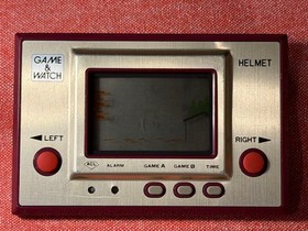Nintendo Game & Watch Helmet CN-07 Japanese Retro Handheld System Used