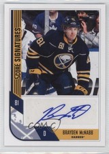 2012-13 Score Signatures Brayden McNabb #SS-MCN Auto 1p3