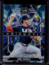2026 Panini Stars and Stripes Prizm Gabe Gaeckle Prizmatic Blue #/99