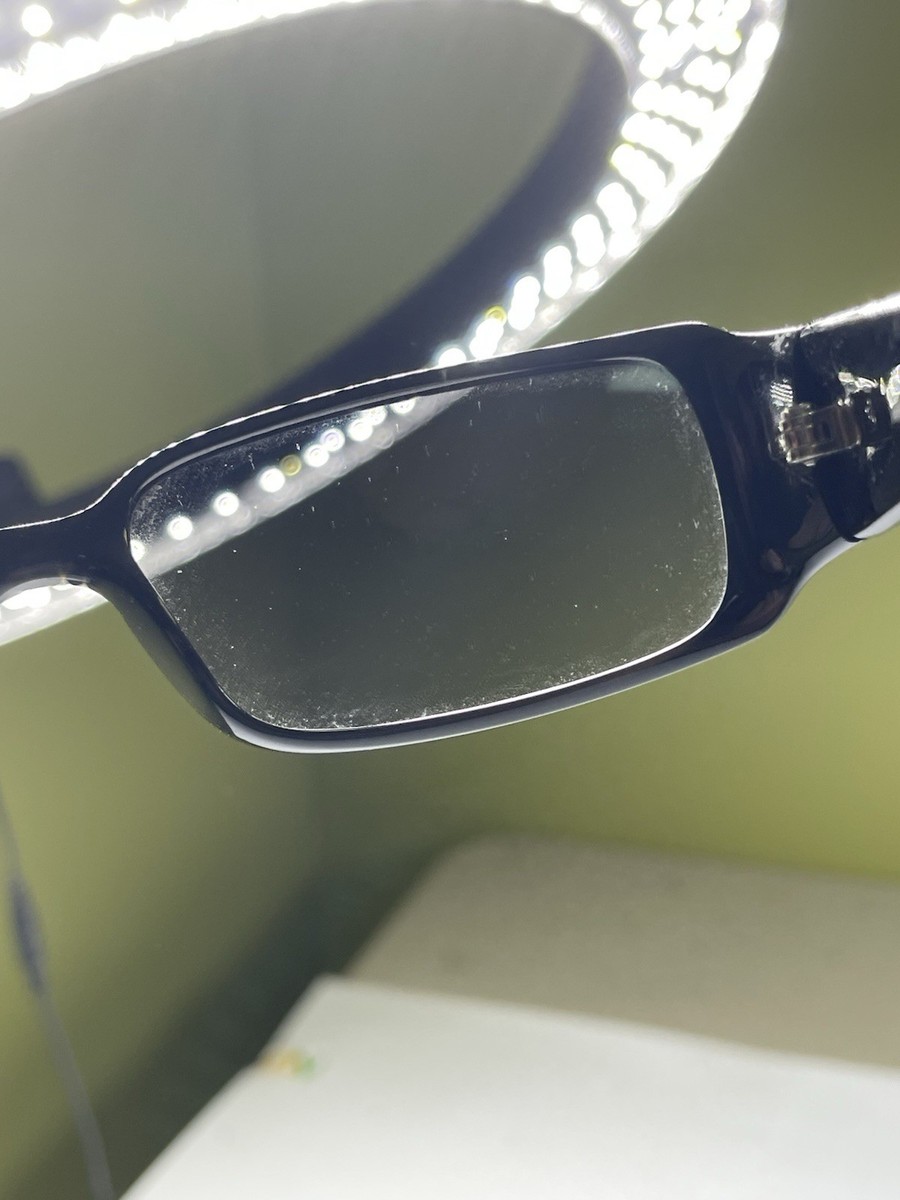 Y2K GENUINE Christian Dior DIORLIGHT/S T62 Crystal Accent Black