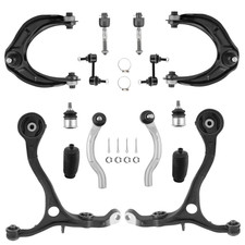 14x Front Upper Lower Control Arm Tierod Suspension Kit Fit For Honda Accord 200