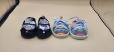 Build a Bear Shoes Lot Rainbow Sneakers and Dress Up High Heels