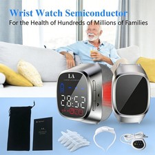 650nm Low Level Laser Therapy Wrist Device for High Blood Pressure Strokes LLLT