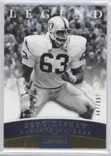 2012 Panini Prominence Legend Gold 447/897 Gene Upshaw #116 HOF 7v7