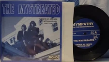 THE MYSTREATED There's No Escape SCARCE NM SYMPATHY 45 EP 4song GARAGE ROCK FUZZ