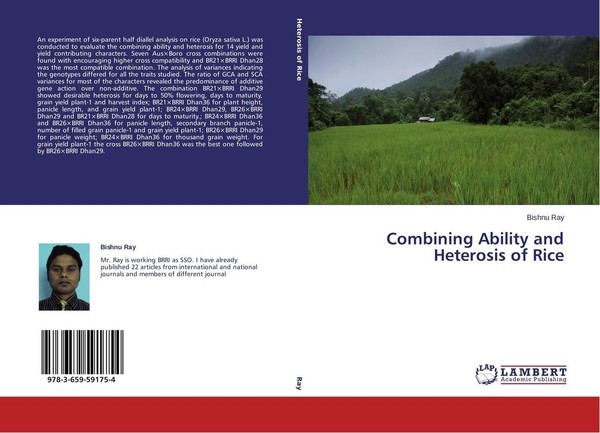 Combining Ability And Heterosis Of Rice Bishnu Ray-image