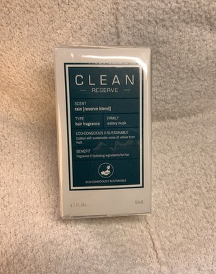 Clean Reserve RAIN Reserve Blend Hair Fragrance 1.7oz/50ml New In Box & Sealed