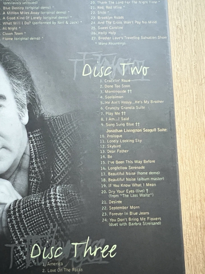 Neil Diamond, In My Lifetime, 3-CD-Longbox, Top-Zustand! - Bild 4 von 4