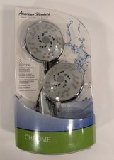 American Standard 3 Setting Combo Handheld Shower Showerhead Chrome New