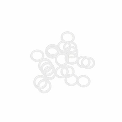 Silicone O-Rings 9× 6× 1.5mm , Seal Gasket White 20Pcs  KD #ff