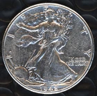 1942-P 90% SILVER AU WALKING LIBERTY HALF DOLLAR ~ SILVER NOW AT RECORD HIGHS