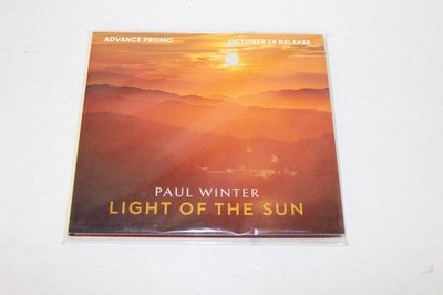 PAUL WINTER LIGHT OF THE SUN CD ADVANCE PROMO 2020 EARTH MUSIC BRAND NEW