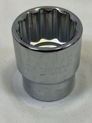 #ad Stanley 1 2” Drive 25MM Shallow 12 Point Mechanics Socket Brand New Tool 88 797 $7.49