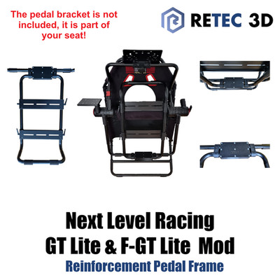 Next Level Racing GT Lite & F-GT Lite Mod Verstärkung / Reinforceme Pedal Frame