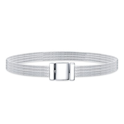 Jewelry Bracelet for with Reflexions clip-on charms,925 Sterling Silver Jewelry