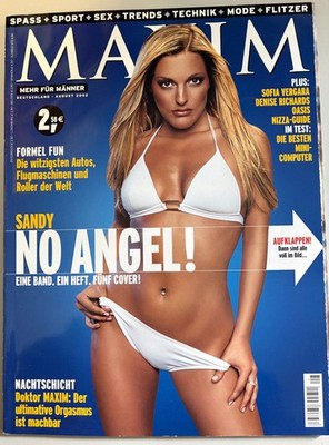 MAXIM August 2002 Sandy