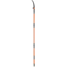 Manual Pole Saw, 7.3-27 Ft. 0.05 In. Sharp Steel Blade, Extendable Pruning Saw,
