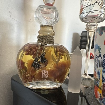 RB Perfumed Bath Oil  FULL SIZE..VERY RARE.!!! By Rose Brier Inc. SEALED!!!