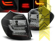 Light Bar LED R�ckleuchten Heckleuchten f�r BMW 1er E87 schwarz