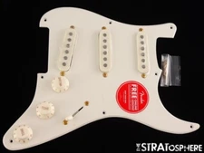 Fender FSR Squier 50s Strat, LOADED PICKGUARD, Prewired White Stratocaster