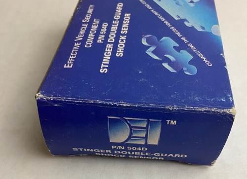 SENSOR DE CHOQUE DOBLE PROTECTOR AGUIJÓN SEGURIDAD VEHÍCULO EFICAZ DEI P/N 504D - Imagen 2 de 4