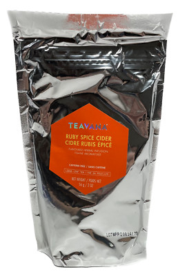 Teavana Ruby Spice Cider Rooibos Herbal Loose Leaf Tea 2 Oz Factory Sealed Bag