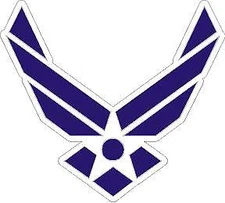 US Air Force Reflective or Matte Vinyl Decal Sticker USAF