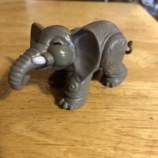 Vintage Fisher Price F-P Elephant Figure Toys 1995