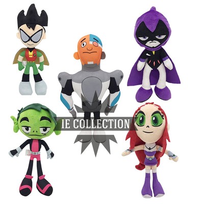 Teen Titans Go Peluche Robin Stella Rubia B B Cyborg Corvina Beast Boy Raven Ebay