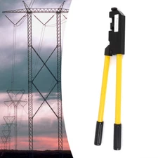 8-4/0 AWG Large Gauge Ring Terminal Crimper 23 In Wire Terminal Crimping Tool