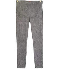 Spanx Womens Sz S Gray Snake Skin Jeanish Leggings Pull On Comfort Stretch