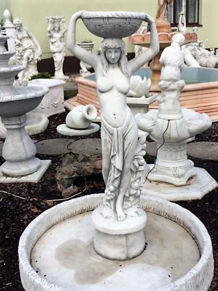 Springbrunnen Fontänenbrunnen Zierbrunnen Figurenbrunnen Gartenspringbrunnen