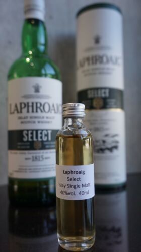  Laphroaig Select Whisky Sample 40 ml Probe Dram Miniatur Single Malt 4 cl - Bild 1 von 4