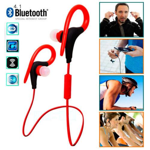 Bluetooth 4.1 Sport Headset Earbuds Stereo Headphone Earphone iPhone Galaxy -BT1 - Bild 1 von 10
