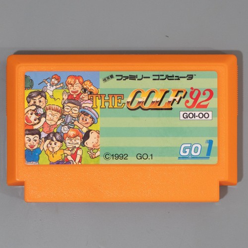 The Golf '92 (Famicom, 1992) Tested Cartridge Japan Import GO.1 - 第 1/3 張圖片