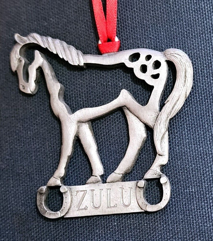 Unique Horse Ornament "Zulu"