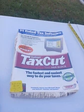 Vintage Kiplinger Tax Cut Software Nos 2001 Damaged Box