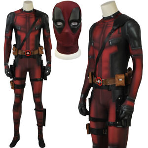 Deadpool Macacao Wade Fantasia Cosplay Fantasia Deadpool Vestido Extravagante Ebay