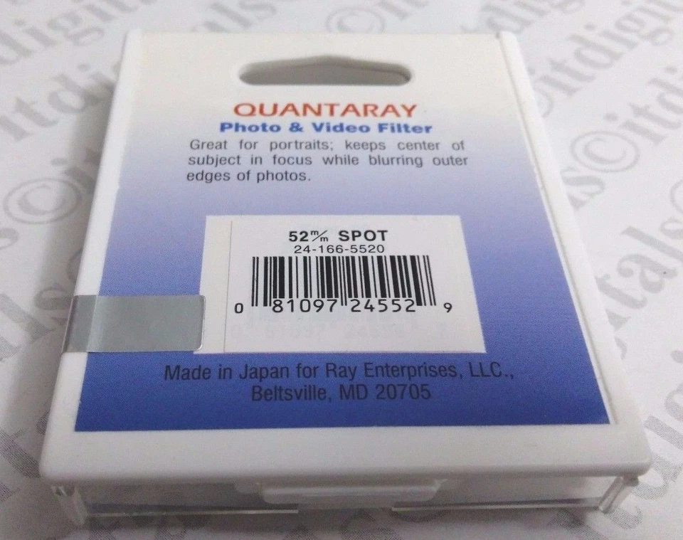 52mm Genuine Center Spot CS Glass Lens Filter For Film Digital Japan 52 mm Japan - Image 2 of 3