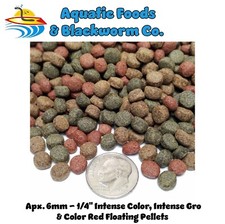 5-lbs 6mm 3-Type Mix of Intense Color, Intense Gro  Color Red KGM-500