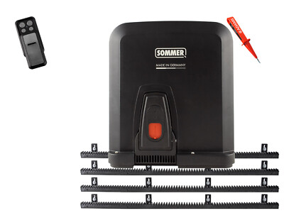 Sommer STArter S3 Schiebetorantrieb Kunststoffzahnstange EADAMS Set 3in1DN