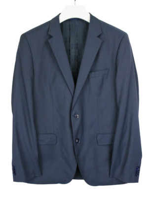 Hugo Boss The Keys5/Shaft 2 Blazer Herren US 42 Kerbe Gefüttert Schurwolle