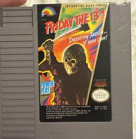 Friday the 13th (Nintendo, 1989) NES Authentic Cartridge Only Tested