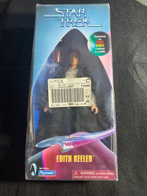 Star Trek TOS Edith Keeler. 9 Zoll SELTENES KB Spielzeug exklusiv. Vintage Playmates Spielzeug