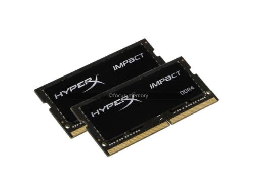 Kingston HyperX 32GB (2x 16GB) DDR4-2400 PC4-19200 Sodimm 260-Pin Laptop Memory - Picture 3 of 7