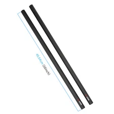 NICEYRIG 15mm Carbon Fiber Rods 16inch 40.64cm Length for Camera Rig Rail System