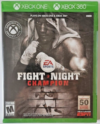 Fight Night Champion Xbox One Brand New Game (2011 Fighting)