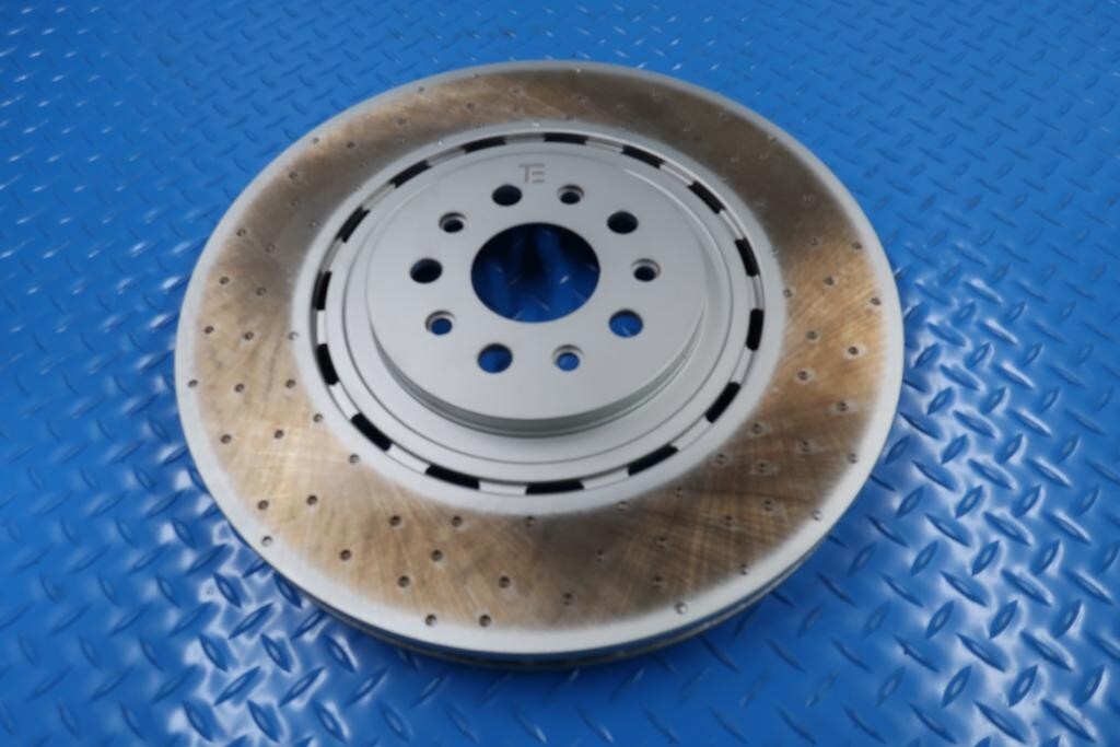 Maserati Ghibli 3.8 Trofeo front rear brake disc rotors TopEuro #12257